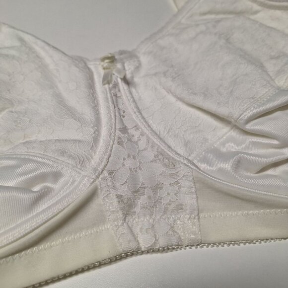 Jodee Surgical Bra Balanced Fit White 46F Plus Size - Picture 4 of 8